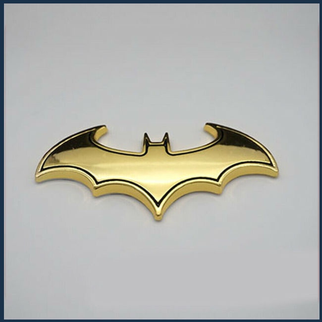 Logo Kim Loại Hình Dơi 3d Trang Trí Xe Hơi Xe Máy