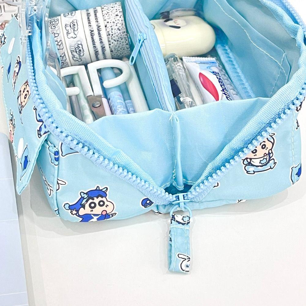 Hâm Mộ Túi Đựng Bút / Đồ Dùng Văn Phòng Phẩm Cỡ Lớn Hình Cậu Bé Bút Chì shin-chan Shinchan Đáng Yêu