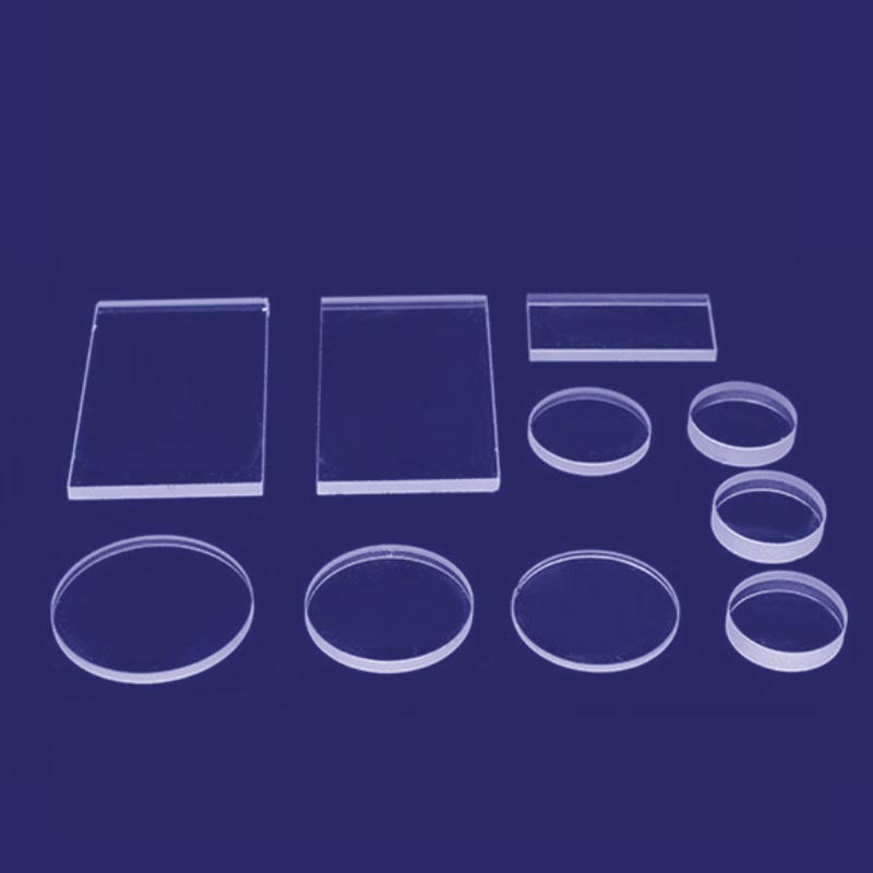 Tấm Thủy Tinh Thạch Anh Tròn 11mm / 12mm / 13mm / 14mm / 15mm Chịu Nhiệt Độ Cao Chống Axit alkali Có Thể Tùy Chỉnh Kích Thước