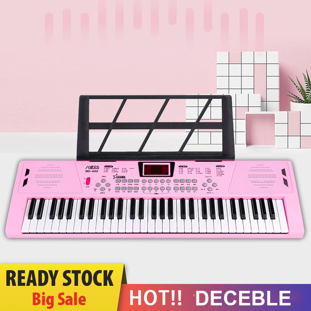 Bàn Phím Đàn piano Điện Tử 61 Phím Nhỏ Gọn Dành Cho Trẻ Em Mới Bắt Đầu