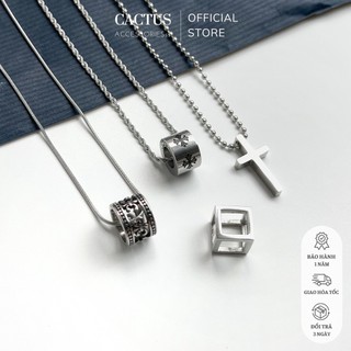 Dây chuyền Chrome Heart, vòng cổ nam nữ Thép titan không gỉ - Cactus Accessoriesss