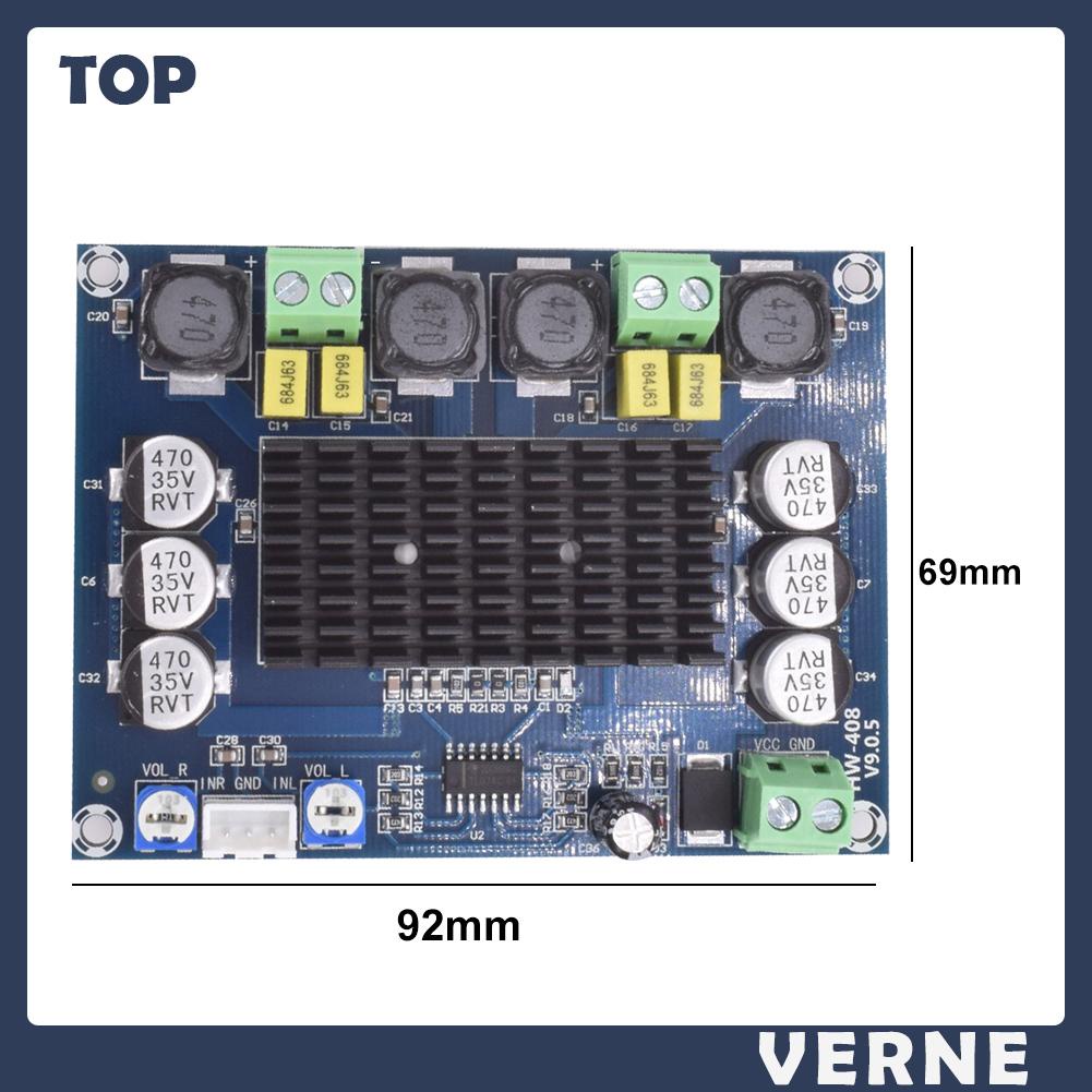 Bảng Mạch Khuếch Đại Âm Thanh Kỹ Thuật Số Kênh Kép xh-m543 tpa3116d2 120wx2