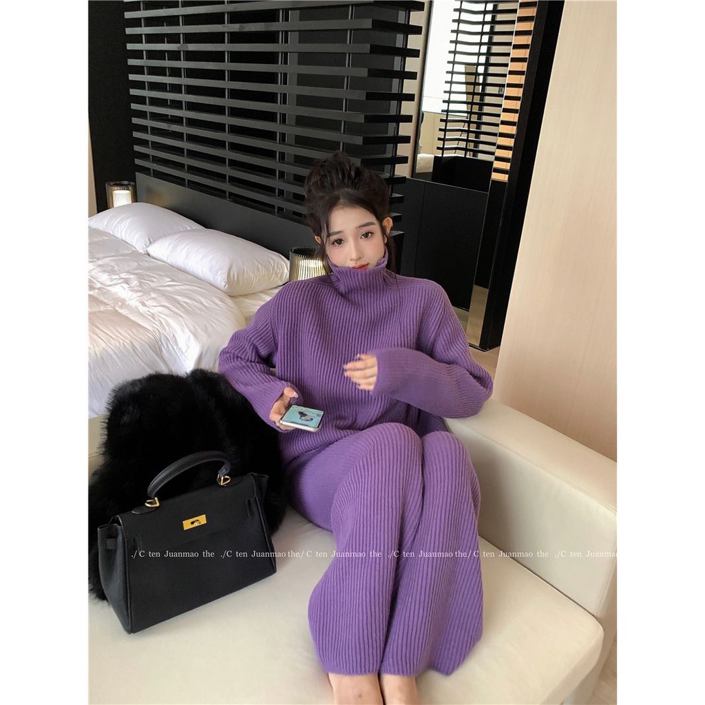 Mềm Áo Len Dài Tay Form Rộng Phong Cách Hàn Quốc