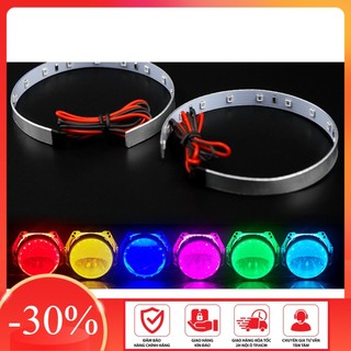 Đèn led mắt quỷ nhiều màu sắc , lắp cho bi led - giá 1 cái