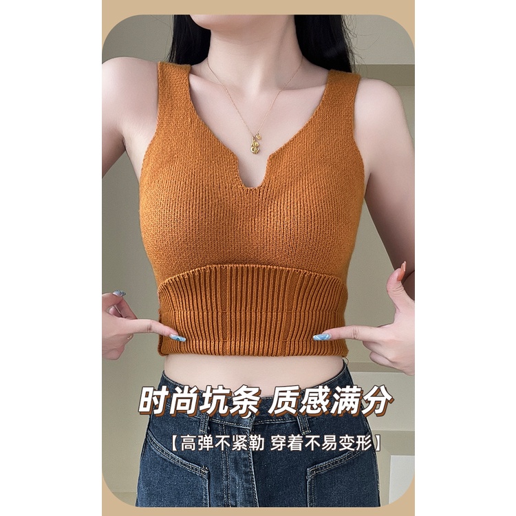 Áo Lót Hai Mặt Không Đường May Có Đệm Mút Dày Dặn Cho Nữ 40-65kg