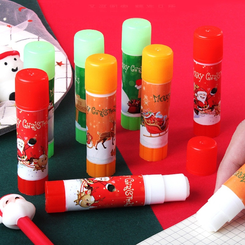 Keo Dán Màu Trắng Giáng Sinh Dễ Thương Cho Bé