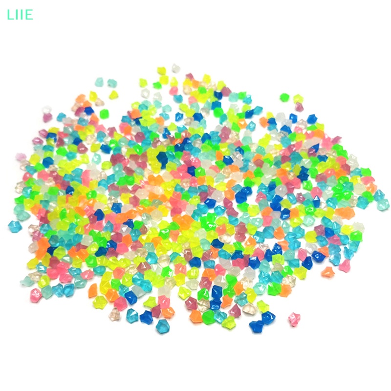 300 Viên Đá Dạ Quang Trang Trí Bể Cá / Sân Vườn