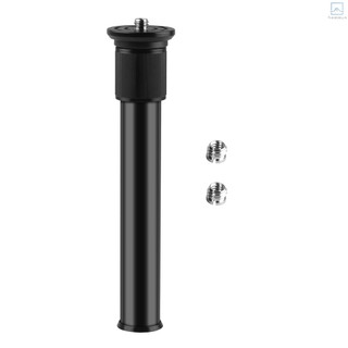 Thanh nối dài bằng hợp kim nhôm 19-31cm 1 / 4-inch 3 / 8-inch kèm 2 vít chuyển đổi 1 / 4 sang 3 / 8 cho chân máy ảnh dslr #hom