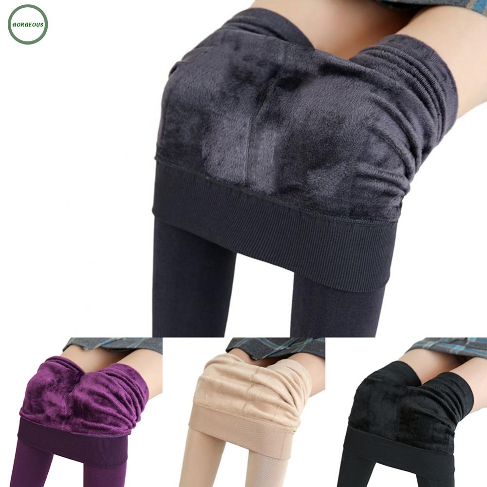 New Coming~Soft Sherpa Fleece Lined Leggings Pants Thermal Winter Warm Trousers for Ladies#Home Essentialses