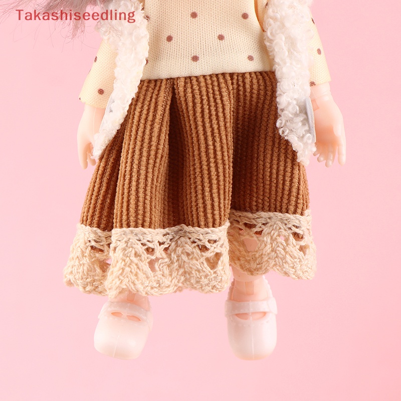 Bộ Búp Bê Công Chúa Nhỏ 17cm Dễ Thương Xinh Xắn Cho Bé Gái