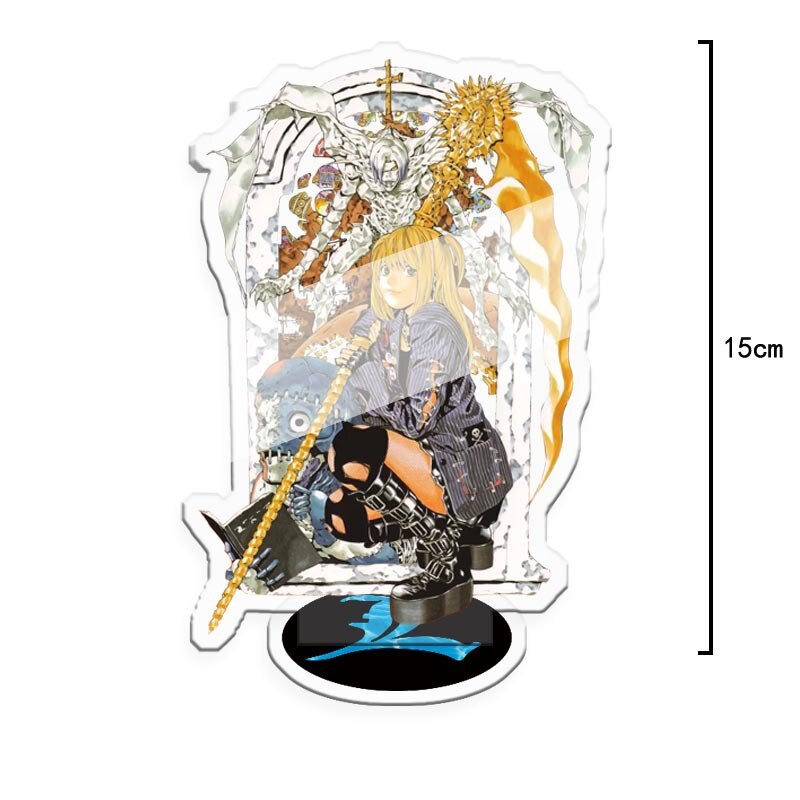 Mô hình Standee DEATH NOTE L Lawliet anime chibi acrylic standee trưng bày trang trí decor góc học tập để bàn