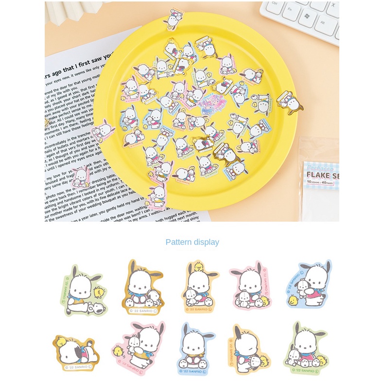 Hoạt Hình Cuộn Sticker Dán Trang Trí album Hình sanrio kuromi melody cinnamoroll