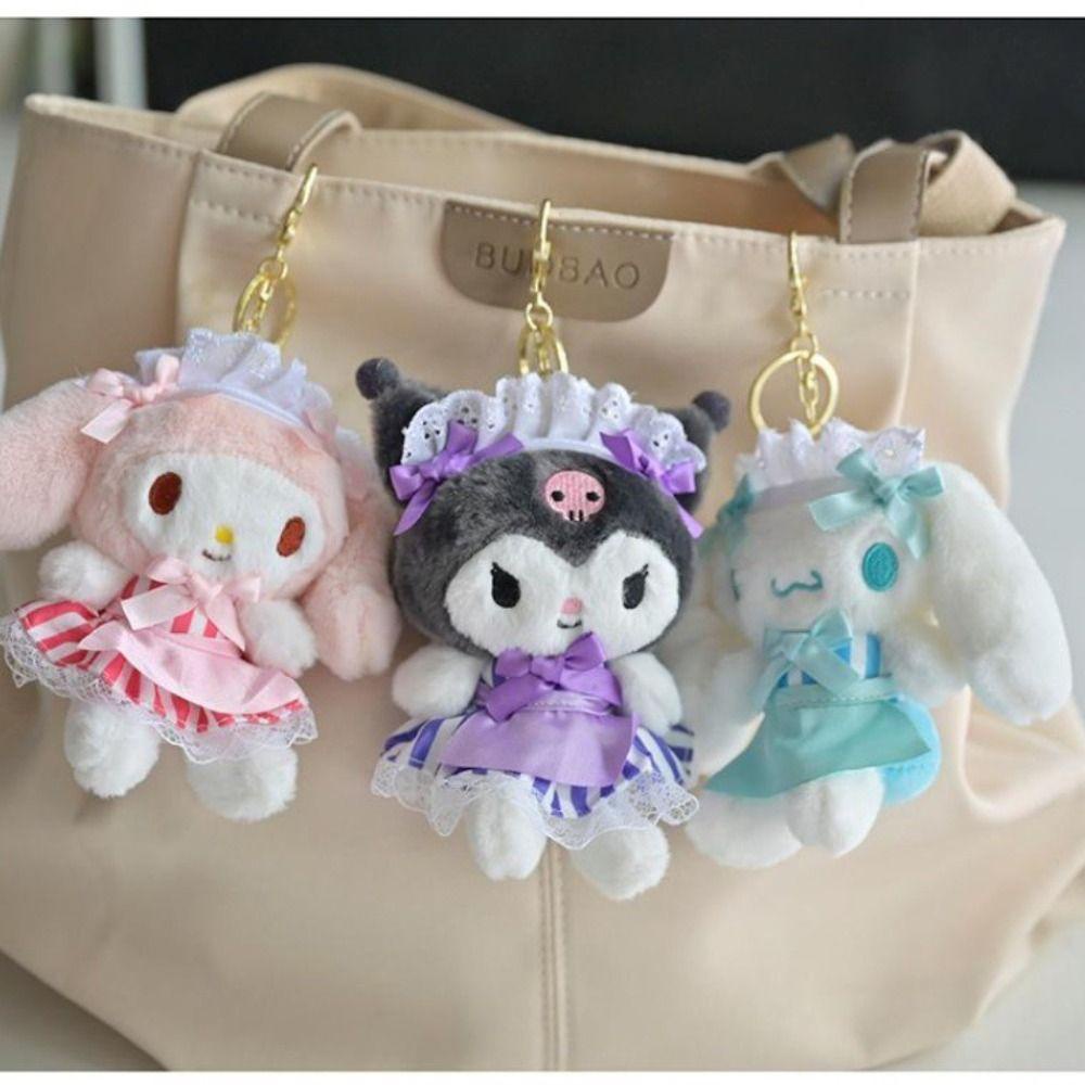 Móc Khóa Hình Thỏ melody cinnamoroll cinnamoroll Nhồi Bông Dễ Thương