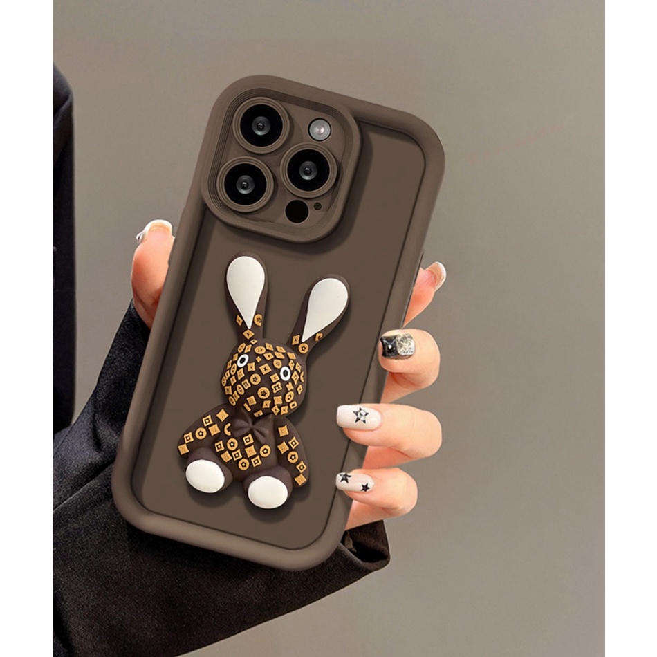 Hoạt Hình Ốp Điện Thoại Silicon Dẻo Hình Gấu 3d Cho iphone 11 12 13 14 15 pro max plus 11pro 13pro 6 6s 7 8 plus x xr xs max 15pro