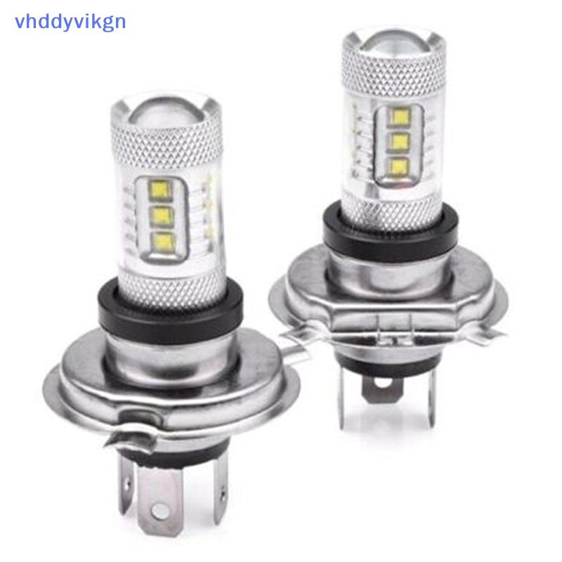 1 Đèn Pha Chống Sương Mù h4 9003 80w hi / lo 90w Cho Xe Hơi