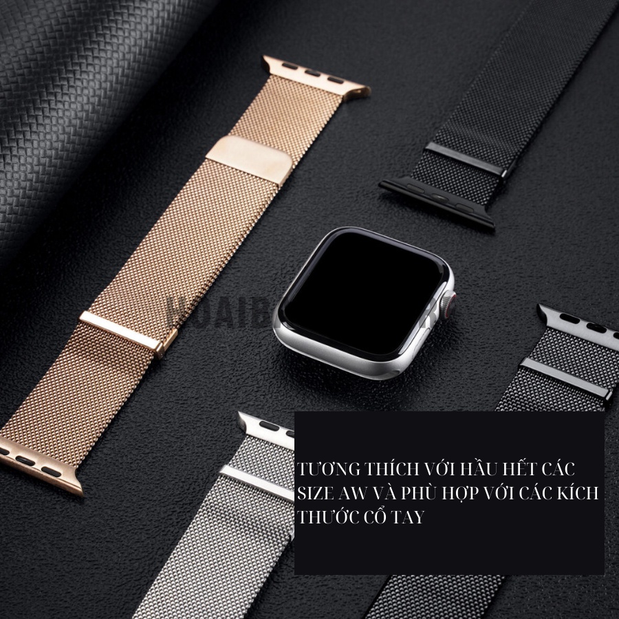Dây Đeo DUX DUCIS Series Milanese dành cho Apple Watch 38/40/41MM & 42/44/45/49MM DT/NC