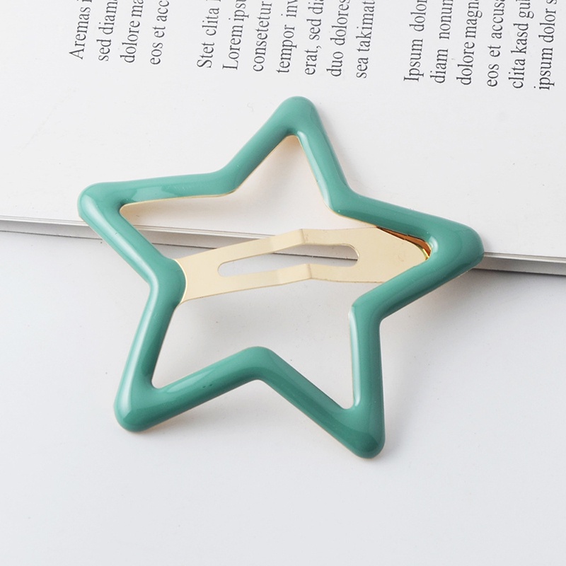 Kẹp Tóc Hợp Kim Hình Ngôi Sao Đám Mây Thời Trang Cho Nữ