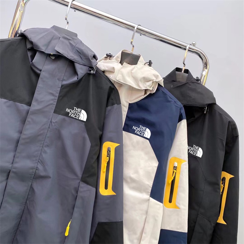 Áo Khoác Thể Thao Nhẹ Thoáng Khí Có Mũ Trùm Chống Thấm Nước the north face Cho Nam