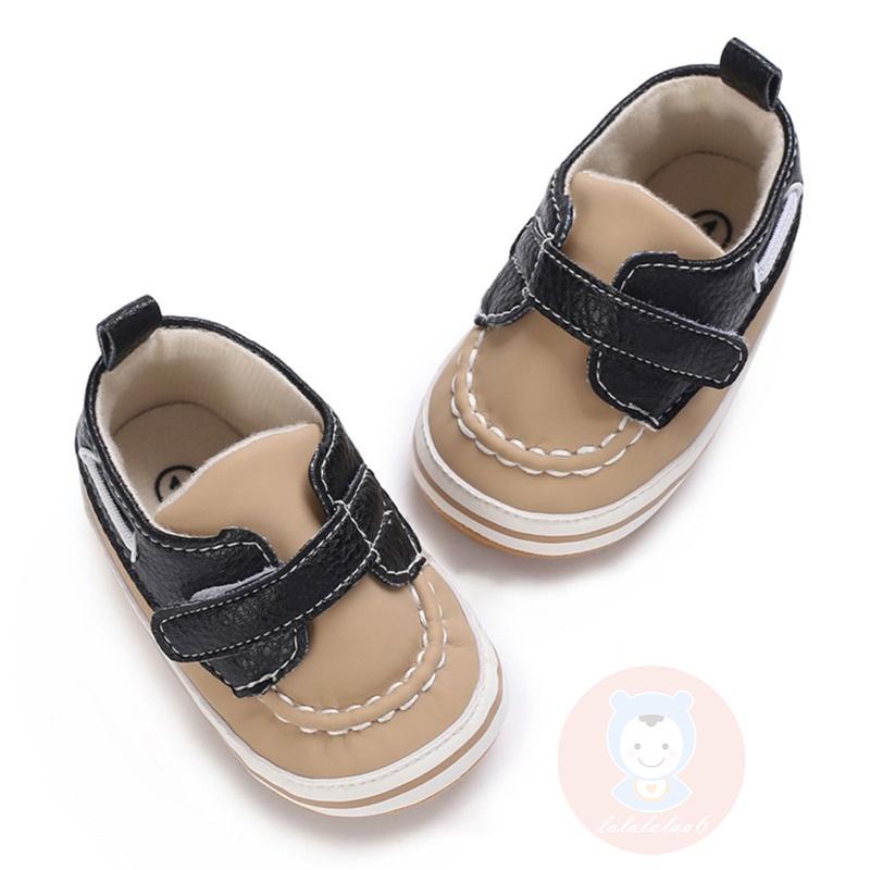 Giày Da pu Mềm Chống Trượt Cho Bé Tập Đi laa6-infant walker