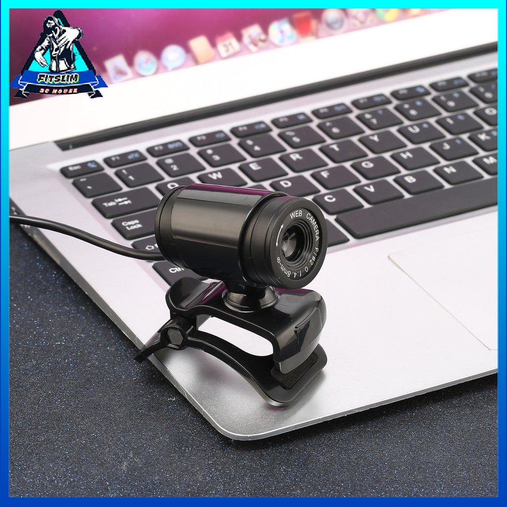 Usb Hd Webcam Web Cam Camera For Computer Pc Laptop Desktop