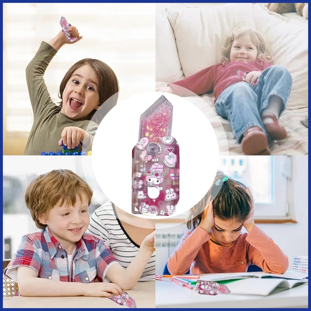 Đồ Chơi Cát Chảy In Hình Hoạt Hình 3d Cảm Biến Bằng Ngón Tay Giúp Thư Giãn Cho Bé