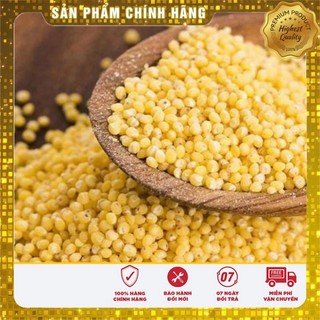 Hạt kê nếp vàng nghệ an tách vỏ dẻo thơm ngon hoàng phương