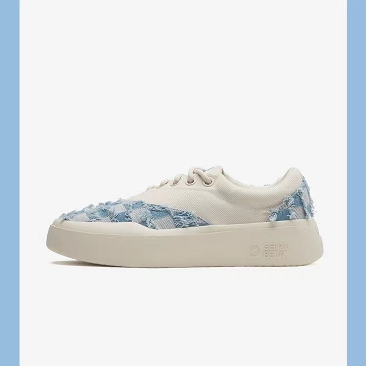 Senzu Giày Thể Thao Vải Bạt Thời Trang Hàn Cho Nam