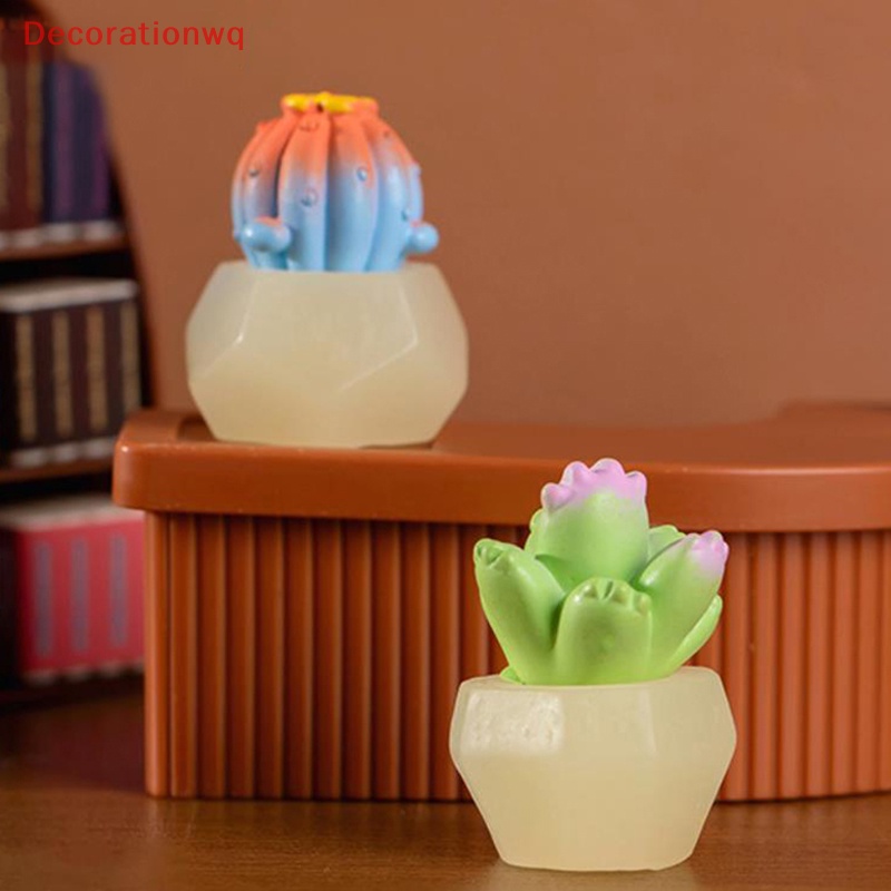 Mô Hình Cây Xương Rồng mini Trang Trí Tiểu Cảnh Mới