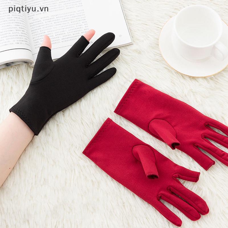 Găng Tay Thể Thao Nửa Ngón Chống Tia uv Chống Trượt Thoáng Khí