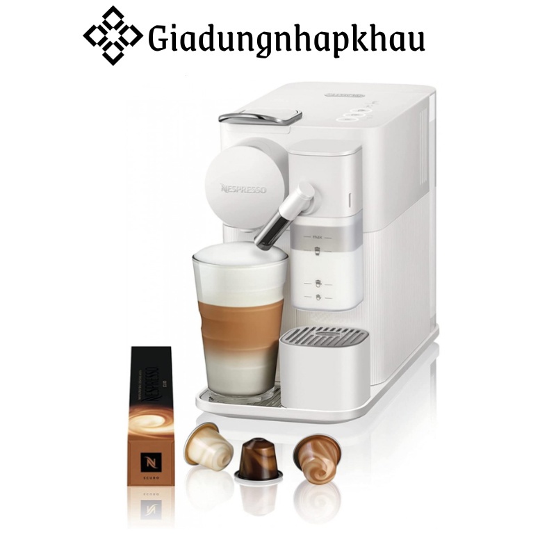 Máy Pha Cafe Viên Nén DeLonghi EN510.W, Máy Pha Cà Phê Gia Đình, Văn Phòng, Nhập EU, BH 12 Tháng, giadungnhapkhau19