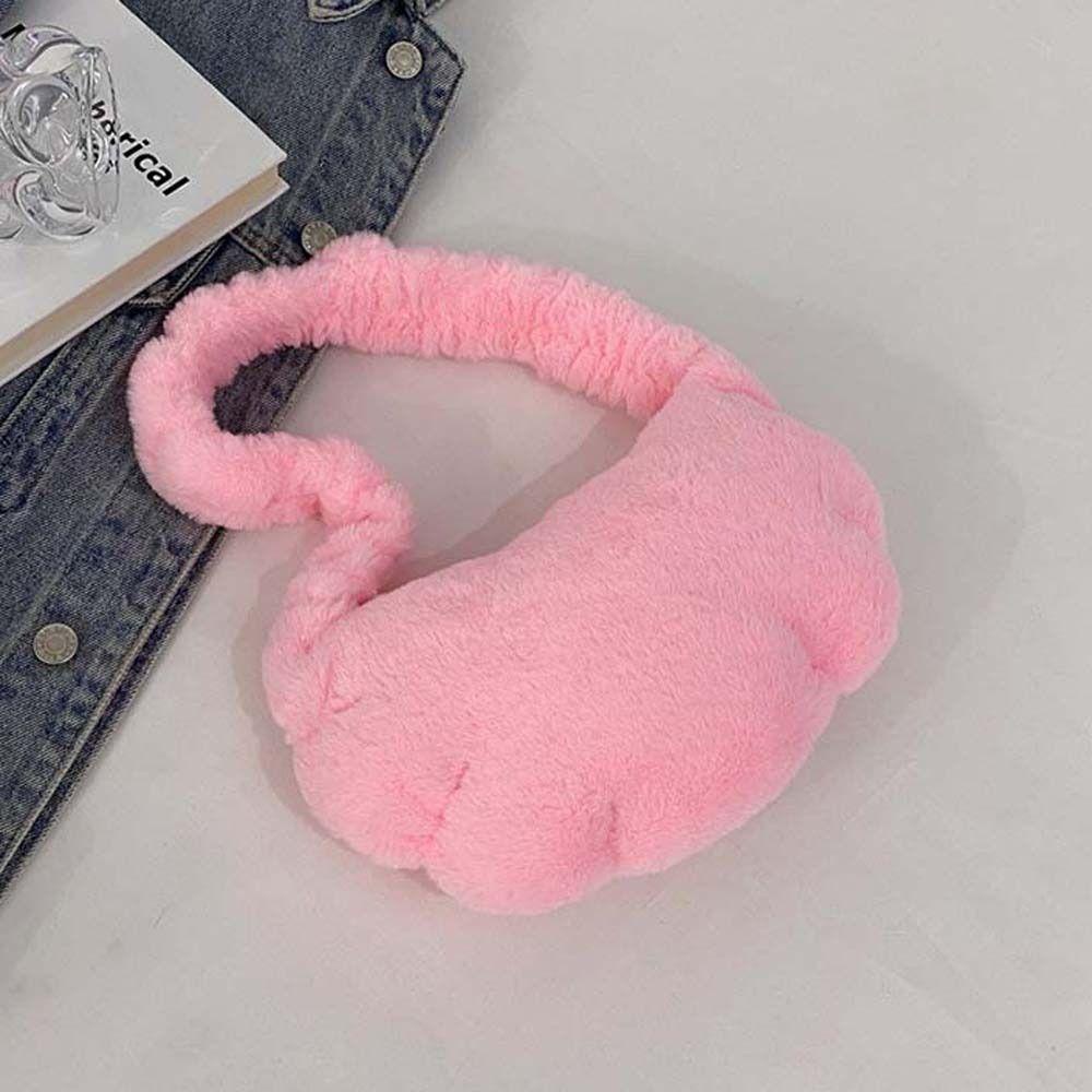 Shanhai Túi tote Đeo Vai Cỡ Lớn Họa Tiết Mèo kitty / Cún Cinnamon Nhồi Bông Dễ Thương