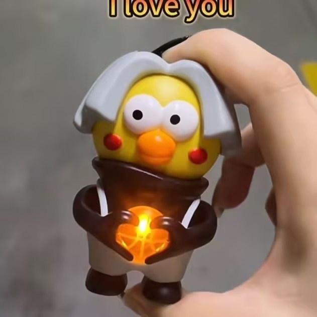 Móc Khóa Hình Trái Tim In Chữ i love you Dễ Thương