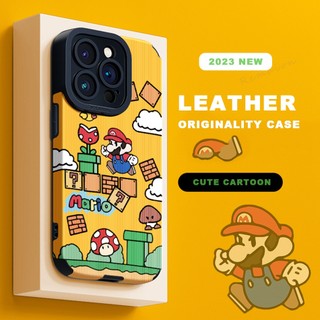 Ôp Điện Thoại Silicon Dẻo Họa Tiết super mario Cho iphone 15 11 12 13 14 pro max 7 8 plus x xr xs max se 2020 11pro 15pro Ốp
