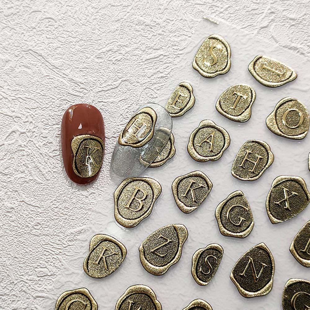 Nhãn Dán Trang Trí Móng Tay Họa Tiết Hoạt Hình Gấu Dâu Tây Dễ Thương diy charms