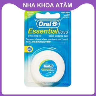 Chỉ nha khoa chính hãng, cuộn/50 mét, dùng vệ sinh răng miệng - nha khoa atâm