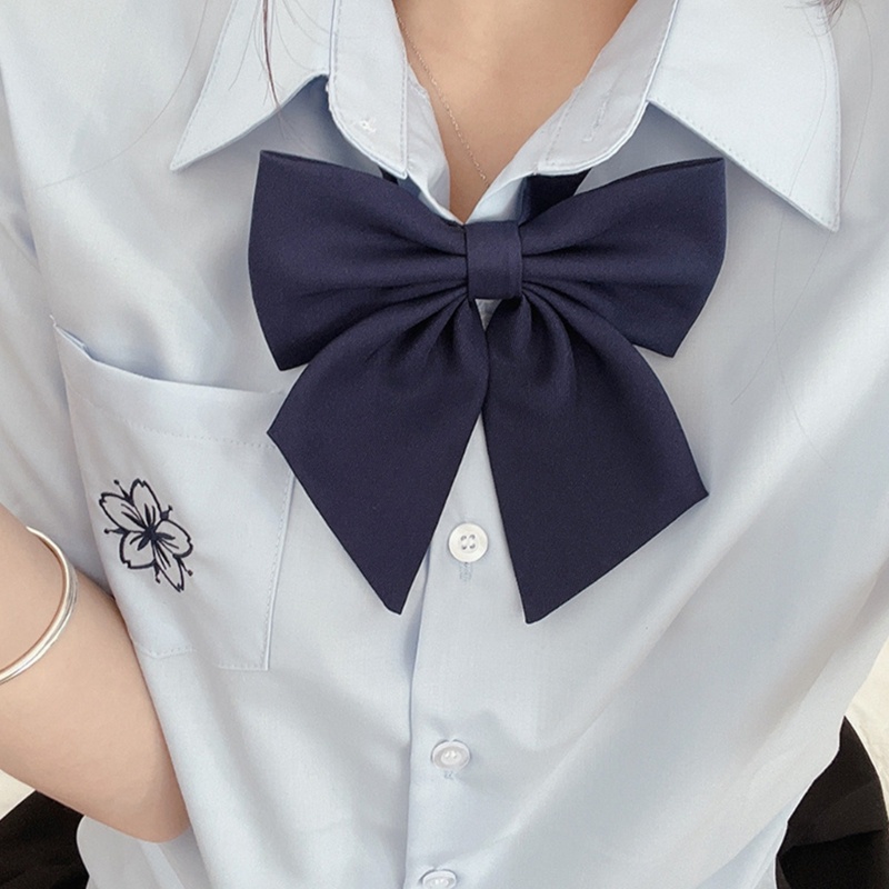 Cà Vạt Nơ Vải Lụa Đồng Phục Học Sinh Hóa Trang Nhân Vật Hoạt Hình Dễ Thương
