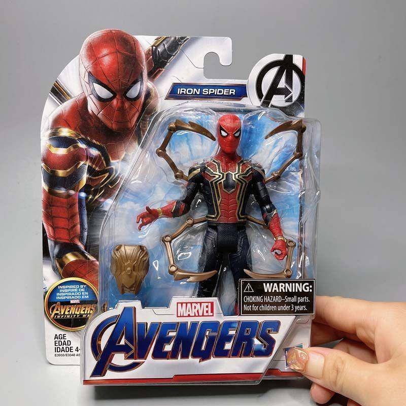 Búp Bê Mô Hình Nhân Vật captain america / iron man hulk / hulk / Khớp Cử Động Được Kích Thước 4 6 inch