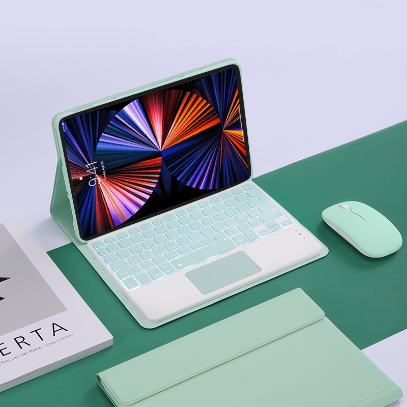 Bao Da Máy Tính Bảng Có Bàn Phím Không Dây Nam Châm Cho xiaomi redmi pad se 11 inch 2023