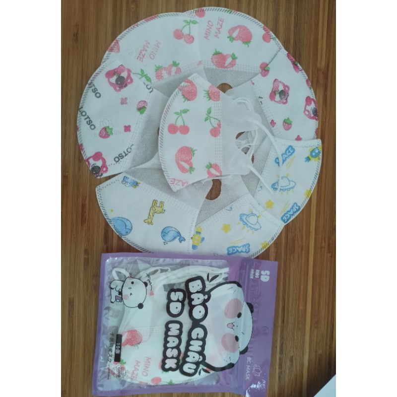 Khẩu trang 5d bé/ khẩu trang 5d kid