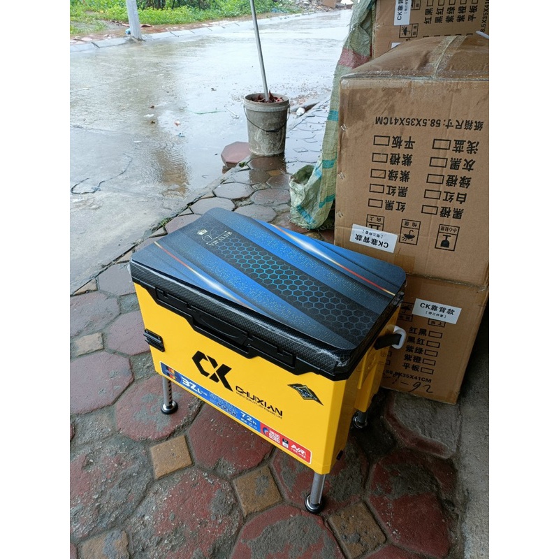 Miếng dán Decal 3D  dùng để dán nắp thùng câu cá   ANam-Fishing