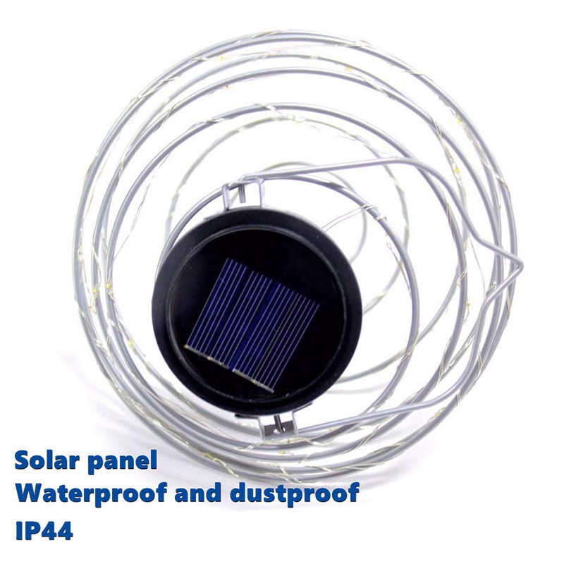 Set 1 / 4 Đèn led Năng Lượng Mặt Trời Chống Thấm Nước Treo Trang Trí Sân Vườn Ngoài Trời