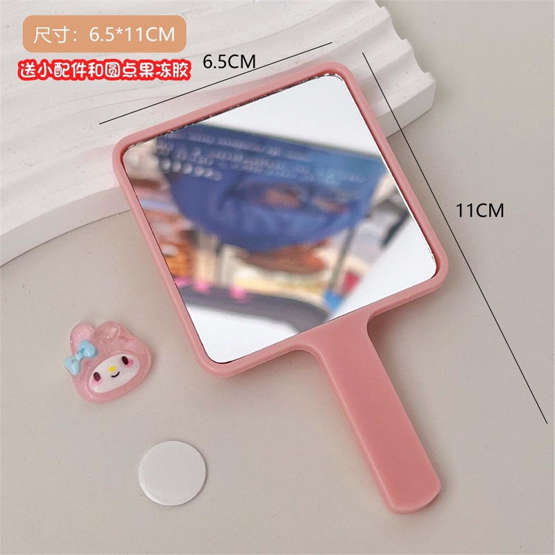 PVN60138 Gương cầm tay mini trang điểm hoạt hình dễ thương T2