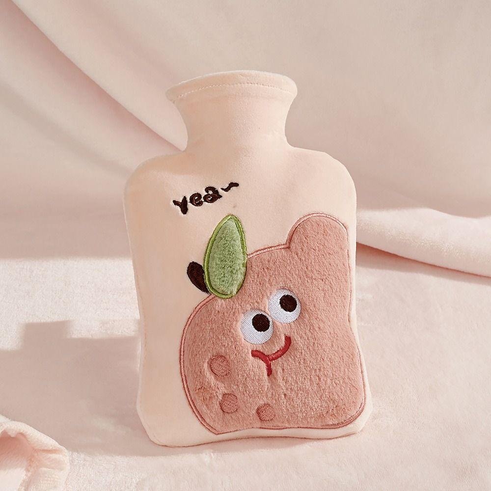 WAPKTY Dễ Thương Túi Chườm Nóng 500 / 1000ml Bằng pvc Tiện Dụng Cho Nữ
