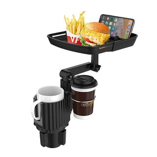 Car Cup Holder Dinner Plate Tray Car Cup Drinks Coffee Food Storage Small Dining Table Car Cup Holder Car water cup storage bag car interior accessories