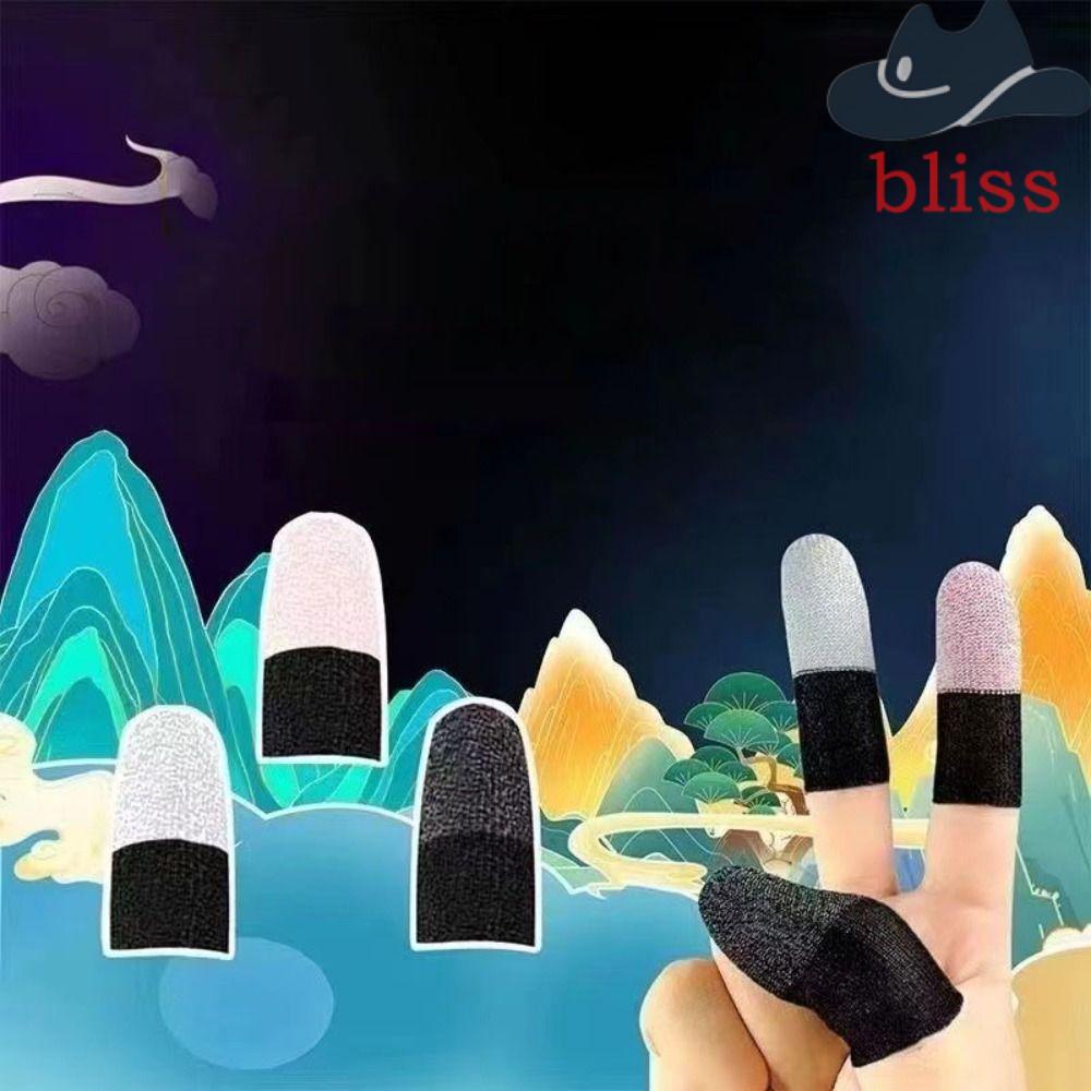 Bliss Găng Bọc Ngón Tay Chơi game pubg Bằng Sợi Bạc sterling Chống Trượt Chống Mồ Hôi