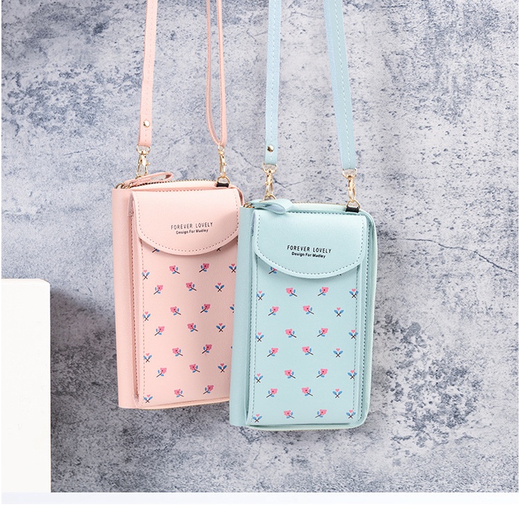 Túi Đeo Chéo Hình Vuông Cỡ Lớn Màu Trơn Đa Năng Thời Trang Cho Nữ mobile