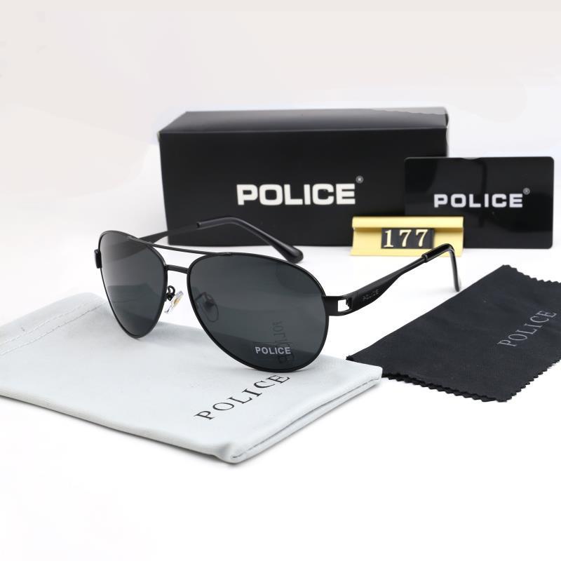 Thời Trang Kính Mát Phân Cực Gọng Kim Loại Cho Nam