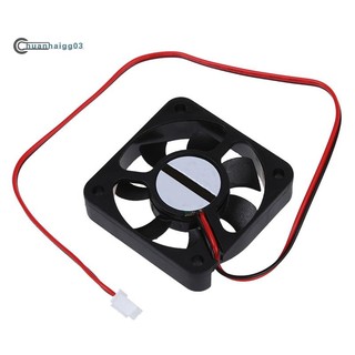 Dc quạt tản nhiệt không chổi than 2 pin 12v 50mm x 50mm x 10mm