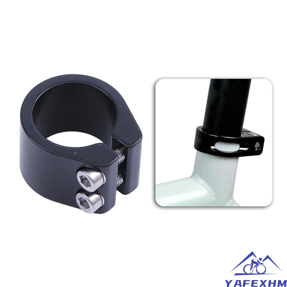 Kẹp Khóa Yên Xe Hai Lớp 31.8mm Bằng Hợp Kim Màu Đen Siêu Bền
