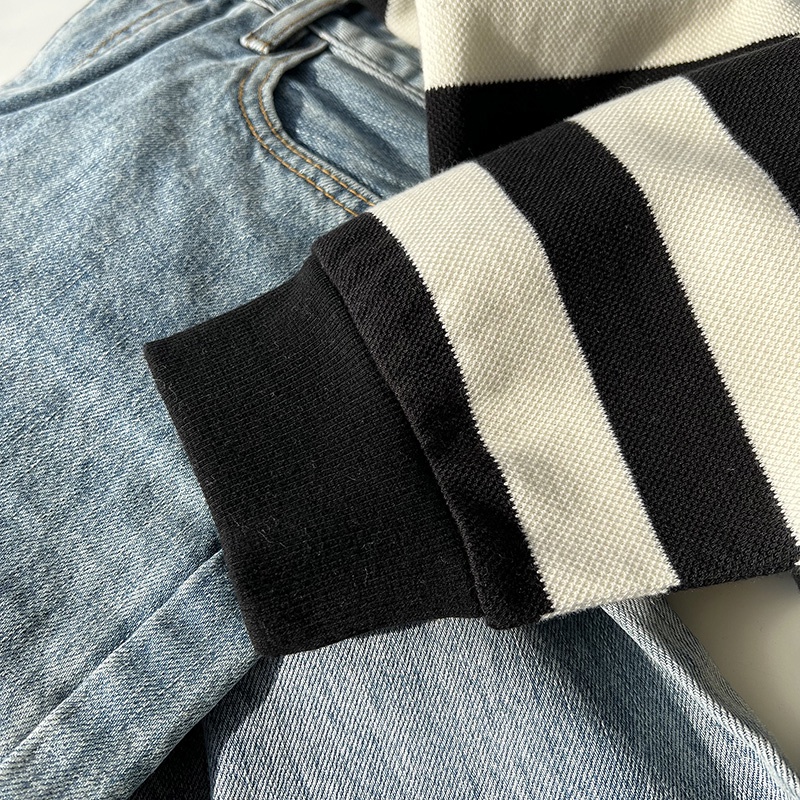 NRVP Mới Áo Thun Nữ Dài Tay In Hình Phong Cách Hàn Quốc